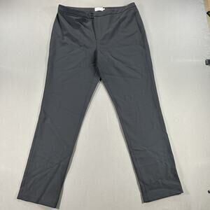 The Reset R Label Pants Black Rayon Cotton Slacks Chinos Womens Large